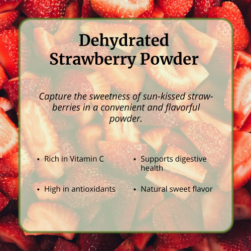 Dehydrated Strawberry Powder