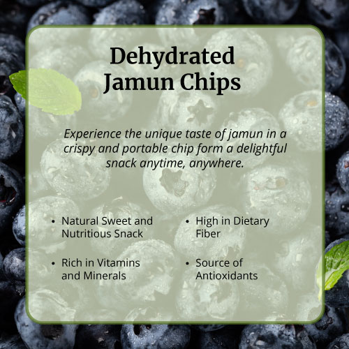 Dehydrated Jamun Chips