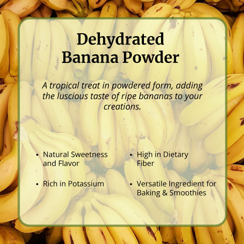 Dehydrated Banana Powder